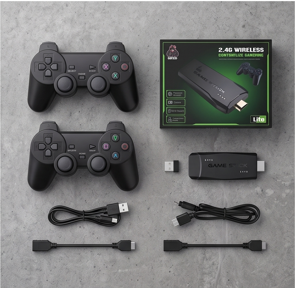 Consola De Videojuego Game Stick 64g