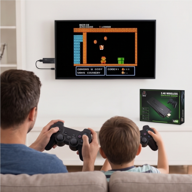 Consola De Videojuego Game Stick 64g