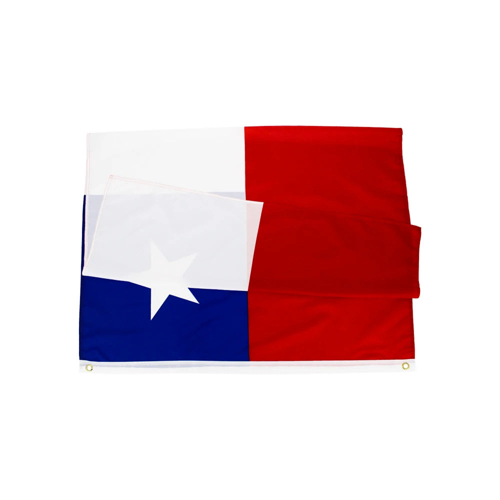Bandera Oficial de Chile (Poliéster de Alta Durabilidad) – Doble Costura y Colores Intensos para Fiestas Patrias, Muros y Mástil