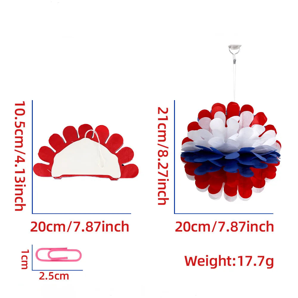 Adorno guirnalda Tricolor – Decoración para Hogar, Fondas y Eventos