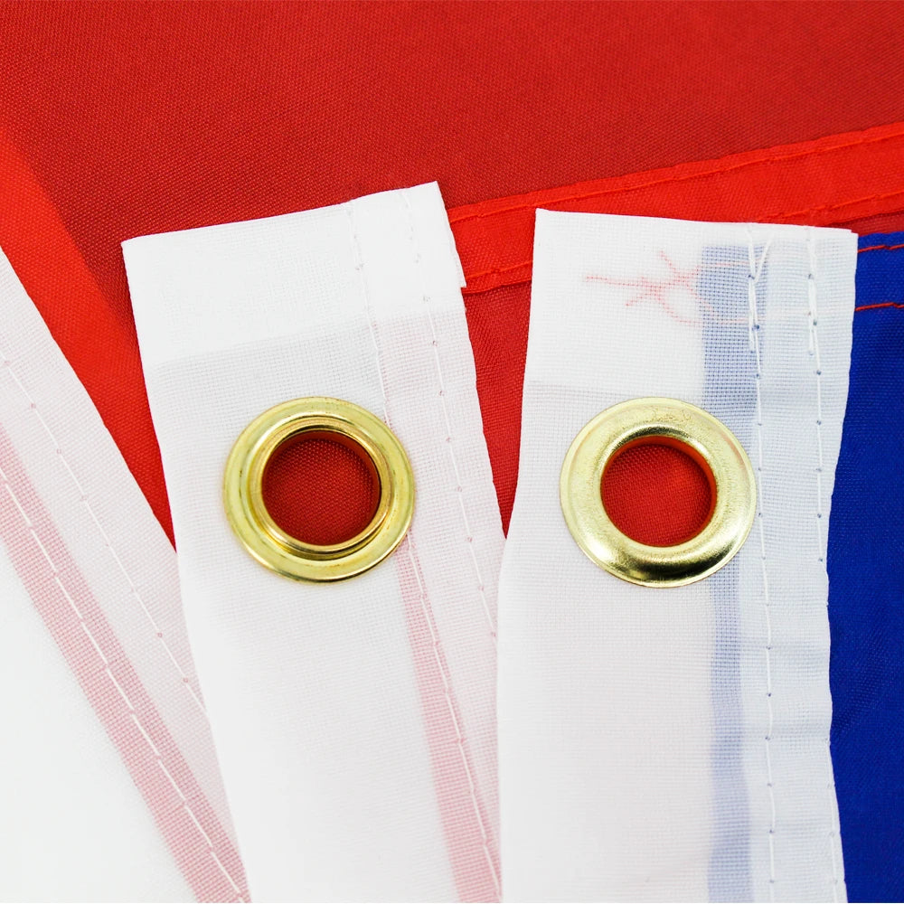 Bandera Oficial de Chile (Poliéster de Alta Durabilidad) – Doble Costura y Colores Intensos para Fiestas Patrias, Muros y Mástil